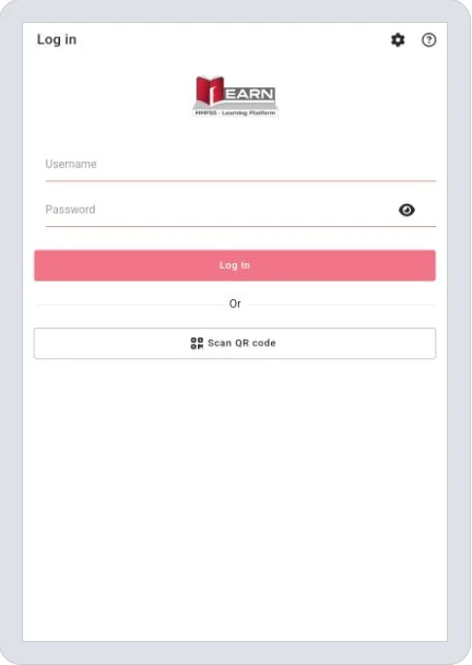 MMFSS MLearn screenshot
